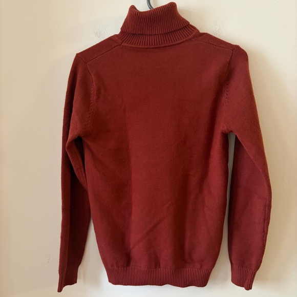 Women's Rust Sweater - Picture 3 of 3